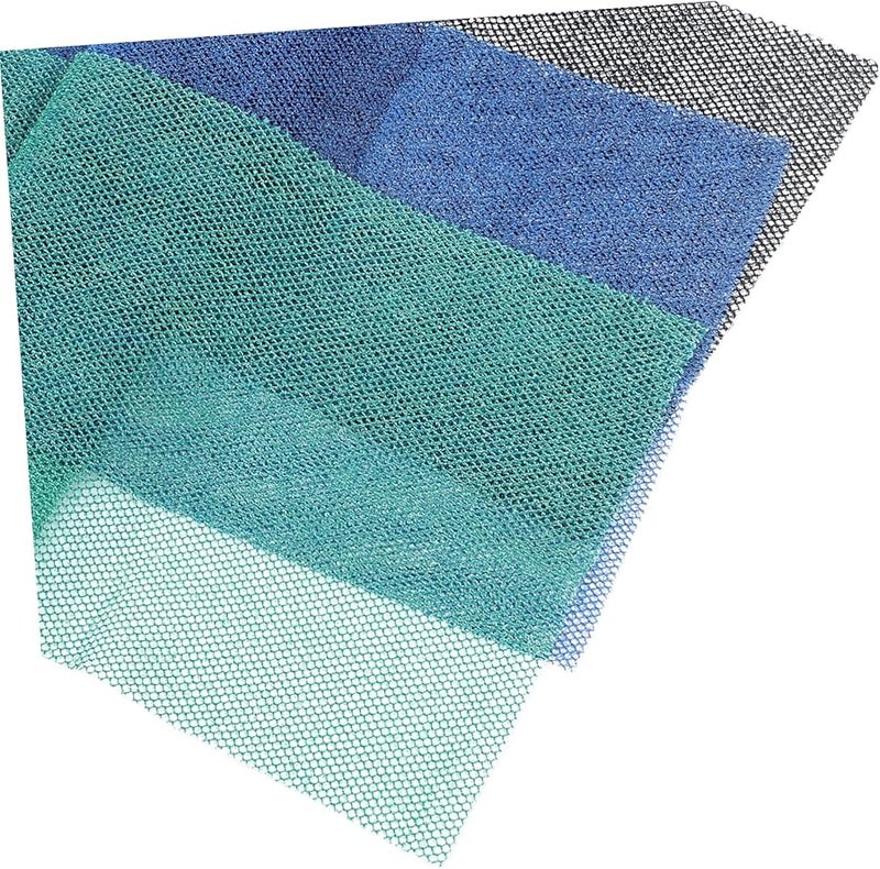 3Pcs African Exfoliating Net Mesh Bath Towel Body Scrubber Skin Exfoliating Rag - Image 3